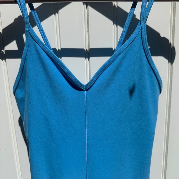 Alo Yoga Alosoft Suns Out Onesie Azure Blue Size Medium Limited Edition Romper - Picture 3 of 16